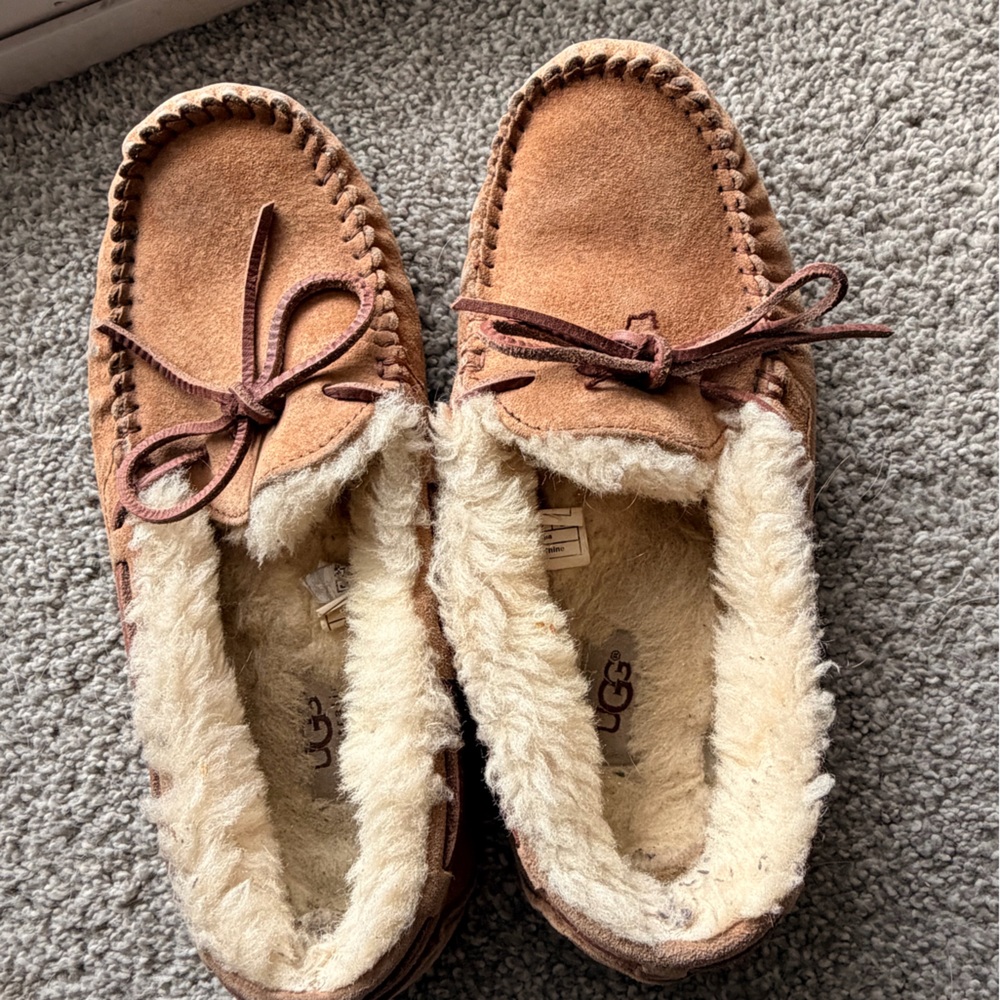 UGG Women's Tan Slippers